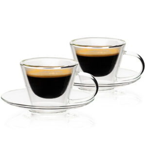4home Termo pohár na espresso Elegante Hot&Cool, 80 ml, 2 ks