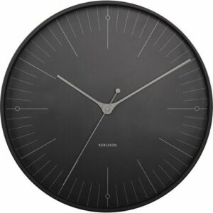 Karlsson 5769BK dizajnové nástenné hodiny