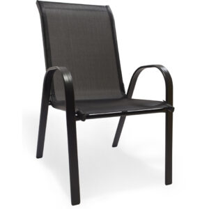 FDZN 5010 AL Záhradná stolička FIELDMANN Farba čierna