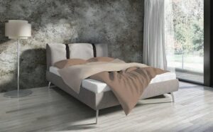 Bavlnená posteľná bielizeň Clarity 160x200 cm hnedá
