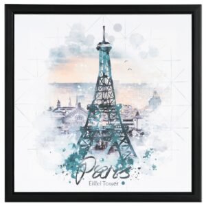 Plátený obraz v rámčeku Paris