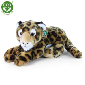 Plyšový leopard ležiaci 40 cm ECO-FRIENDLY Farba hnedá