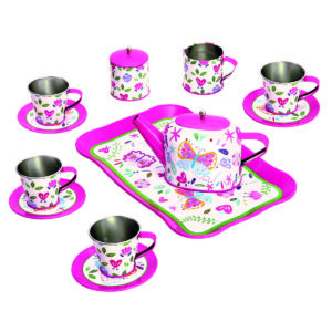 Bino Detský čajový set - ružová Farba mix farieb