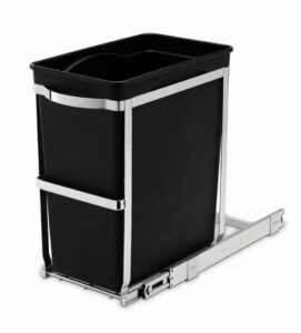 Simplehuman Koše - Vstavaný odpadkový kôš 30 l CW1124 Farba čierna