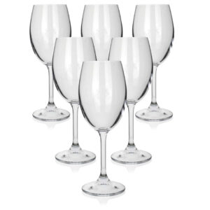 Banquet 6-dielna sada pohárov na biele víno LEONA