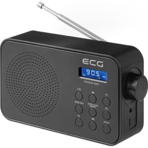 ECG R 105 rádioprehrávač Farba čierna