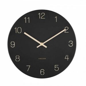 Karlsson 5788BK dizajnové nástenné hodiny