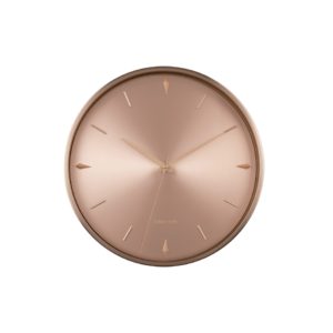 Karlsson 5896RG dizajnové nástenné hodiny Farba ružová