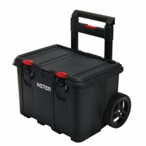 Keter Stack’N’Roll Mobile cart Farba čierna