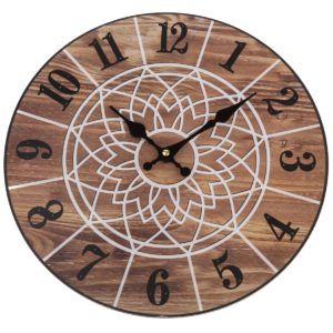 Nástenné hodiny Mandala 34 cm