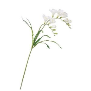 Umelá kvetina Frézia biela