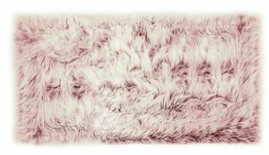Kusový koberec s vysokým vlasom OMBRE 80x140cm - magnóliový