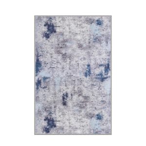 Koberec Moss 160×230 cm sivý/modrý