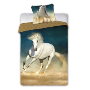 Bavlnené obliečky Horses 001 Kôň 140x200 cm