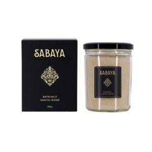 Sabaya Soľ do kúpeľa Santalové drevo, 350 g
