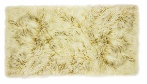 Kusový koberec s vysokým vlasom OMBRE 120 x 170 cm – horčicový