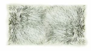 Kusový koberec s vysokým vlasom OMBRE 80x140cm - svetlo šedý