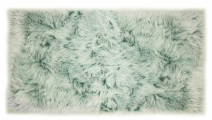 Kusový koberec s vysokým vlasom OMBRE 120 x 160 cm – modrozelený
