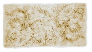 Kusový koberec s vysokým vlasom OMBRE 120 x 160 cm – horčicový