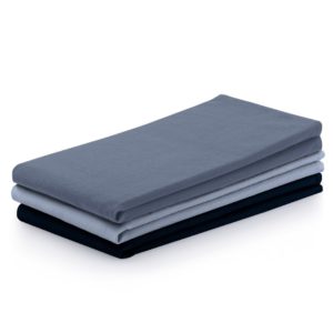 Súprava kuchynských uterákov Letty Plain - 3 ks modrá