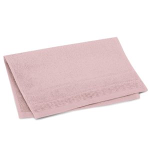 Ručník RUBRUM klasický styl 30x50 cm pudrově růžový
