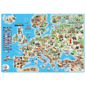 Popular Puzzle Mapa Európy