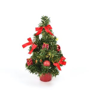 Vianočný stromček zdobený Lisa červená