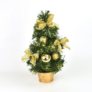 Vianočný stromček zdobený Lisa zlatá