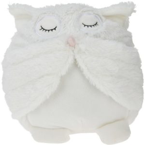 Dverná zarážka Sleepy owl biela