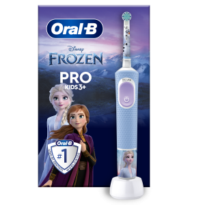 Oral-B Vitality Pro Kids Frozen elektrická zubná kefka Farba modrá