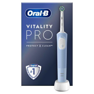 Oral-B Vitality Pro Protect X Vapour Blue elektrická zubná kefka Farba modrá