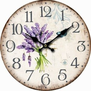 Nástenné hodiny Lavender