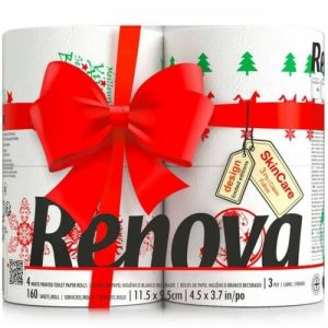 Renova 3vrstvový toaletný papier Vianočná edícia