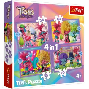 Trefl Puzzle Trollovia 3 Farebné dobrodružstvo