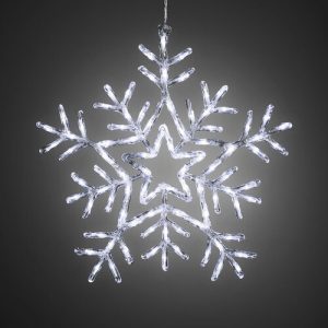 Vianočná vonkajšia dekorácia Snehová vločka 90 LED