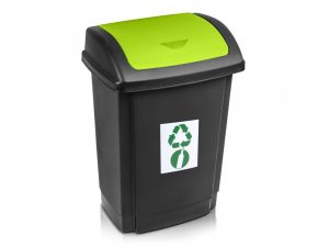 MAKRO - Kôš na recyklovaný odpad 25l zelený