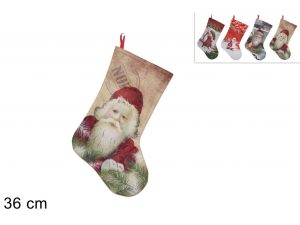 MAKRO - Ponožka vianočná 36 cm různé motivy