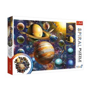 TREFL Spiral Sluneční soustava 1040 dielov puzzle Farba mix farieb