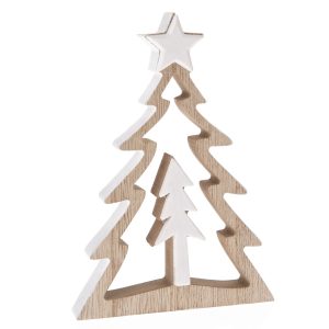 Vianočná dekorácia Wooden Tree