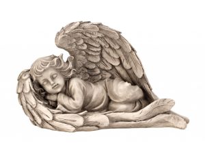 MAKRO - Anjel spiaci v krídlach 19x30cm