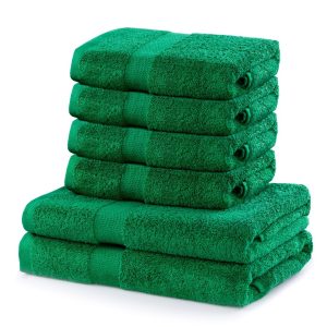 Súprava uterákov DecoKing MARINA zelená