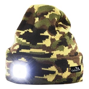 Cattara Čiapka s LED svietidlom Army