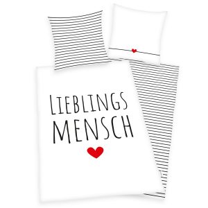 Herding Bavlnené obliečky Lieblings mensch