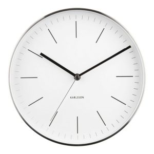 Karlsson 5732WH dizajnové nástenné hodiny