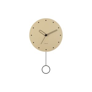 Karlsson 5893SB dizajnové nástenné hodiny Farba prírodná