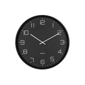 Dizajnové nástenné hodiny 5751BK Karlsson 40cm Farba čierna