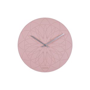 Karlsson Dizajnové nástenné hodiny 5836PI Karlsson 35cm Farba ružová