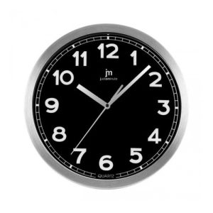 Lowell 14928N dizajnové nástenné hodiny Farba čierna