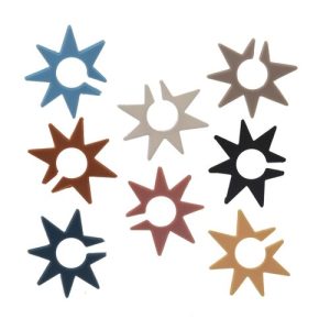 Orion Rozlišovač sil. na poháre hviezdy 8 ks Farba mix farieb