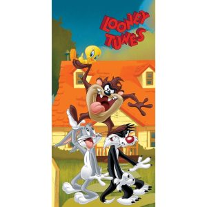 Detská osuška Looney Tunes Tazova Show Veľkosť 70 x 140 cm